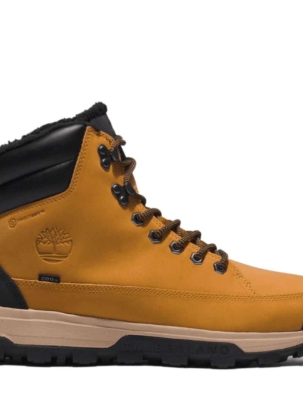 Timberland Treeline Mid LC Waterproof Snow Boots Wheat Leather Men's Size 8 NEW